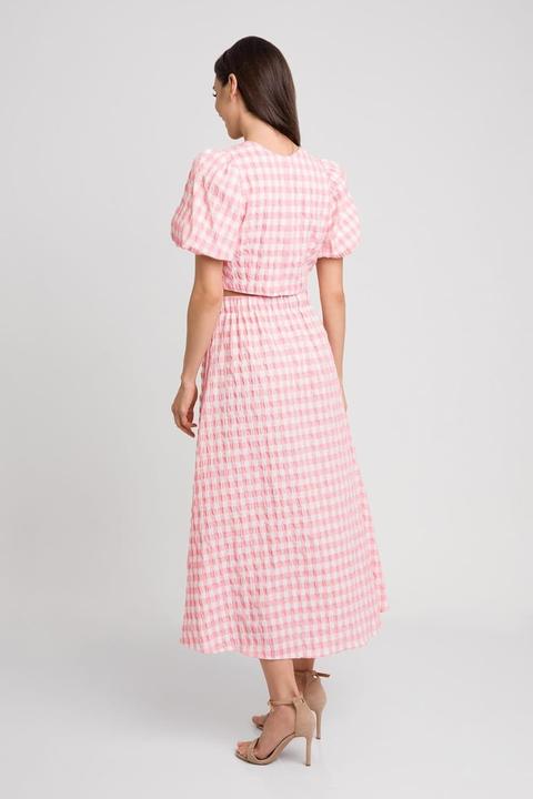 Actual product image Swing Fashion Charming Cocktail Dress Set with Flared Skirt and Blouse (38)