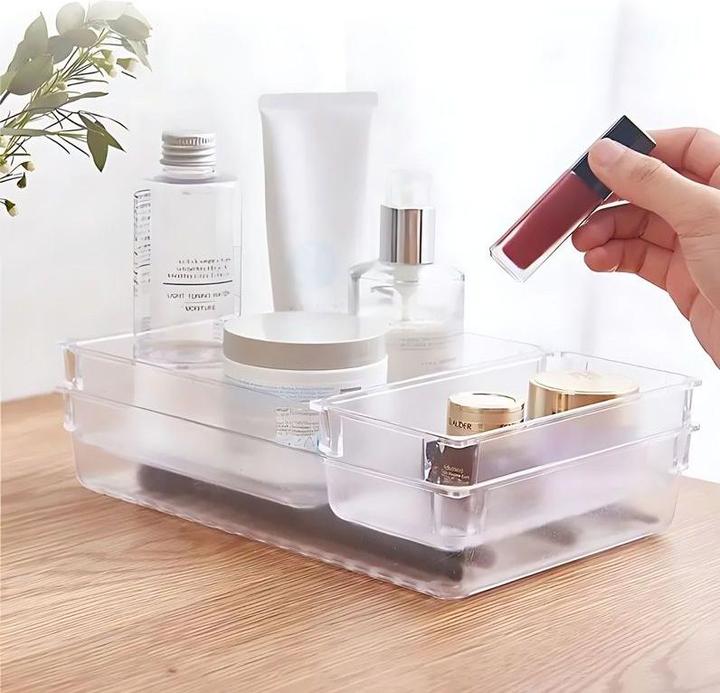 Produktbild Hermex Schubladen Organizer (24.5 x 16.5 x 5 cm, 16.5 x 16.5 x 5 cm, 16.5 x 8.5 x 5 cm, 8 x 8 x 5 cm, 24.5 x 8.5 x 5 cm)