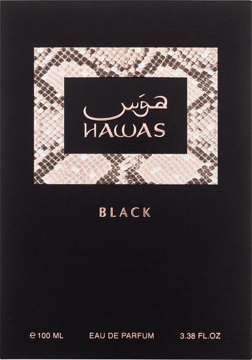 Actual product image Rasasi Hawas Black (Eau de parfum, 100 ml)