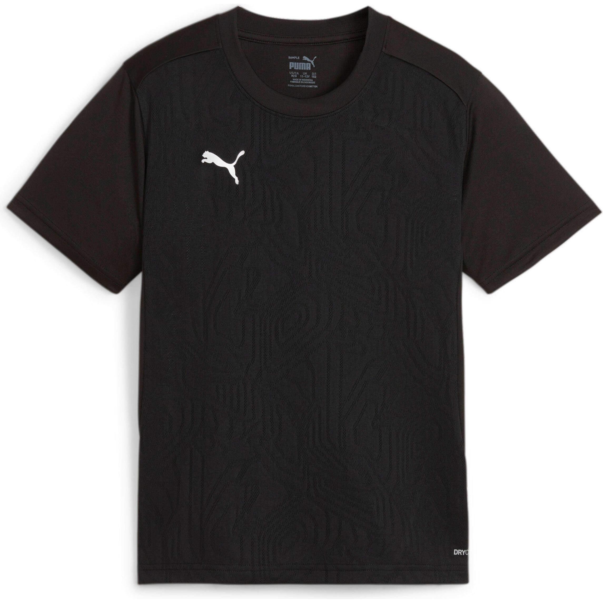 Puma, Jungen, Sportshirt, teamFINAL Training Jersey Jr (152), Schwarz, 152