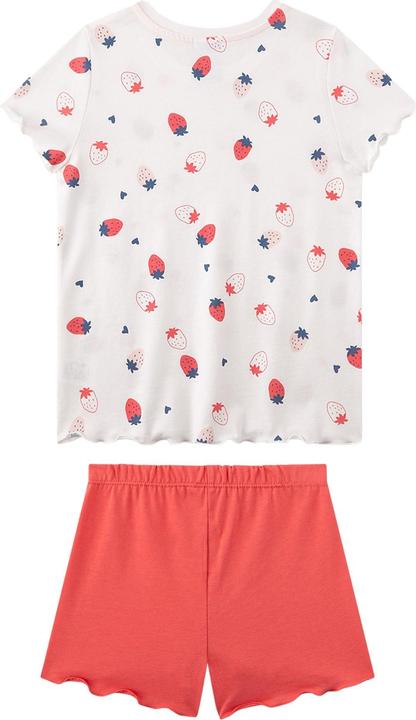 Produktbild Sanetta Pyjama Homewear Bequem sitzend Schlafanzug Erdbeeren Pyjama Kids (128)