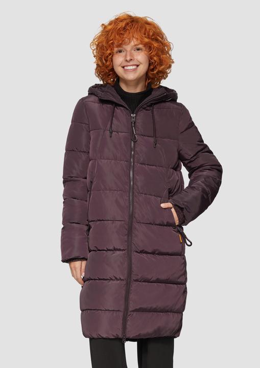 Produktbild S.Oliver Outdoor-Mantel Gesteppter Mantel mit Kapuze