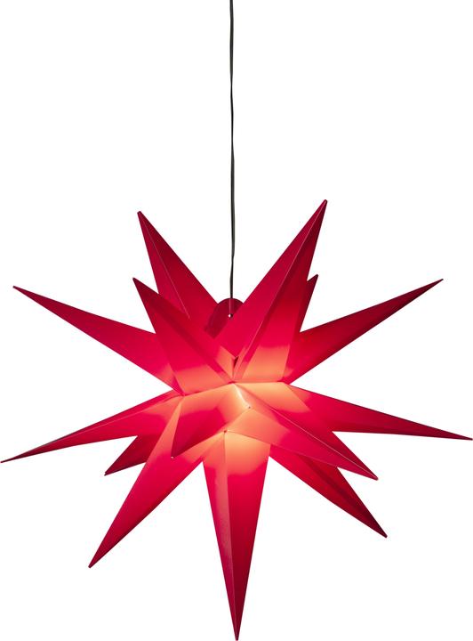 Konstsmide LED-Stern in 3 D Rot, 60 cm