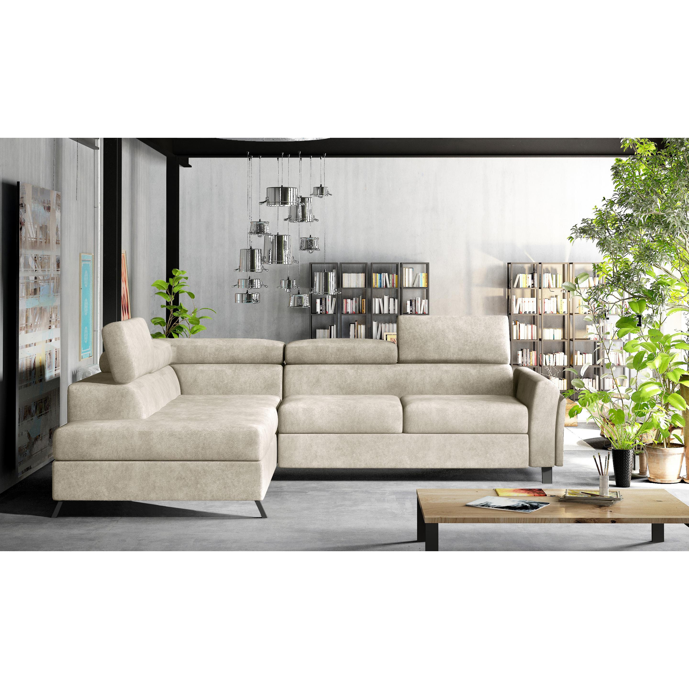 ELTAP, Sofa, Kairos (Ecksofa, 4-Sitzer, Bettsofa)