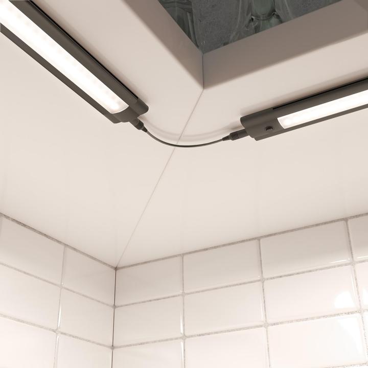 Actual product image Ledscom.de Smarte LED Unterbauleuchte SIRIS, 2er Set (963 lm)