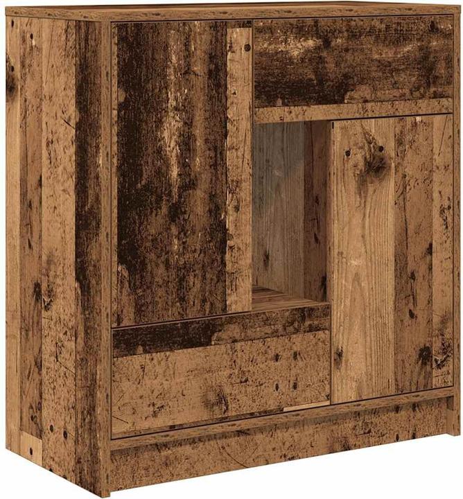 Aspect vieux bois, Marron