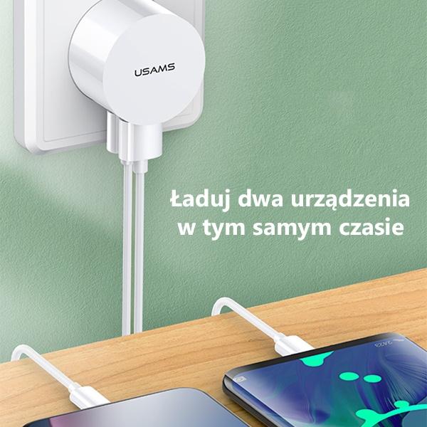 Actual product image Usams T20 (10 W, 2 ports)