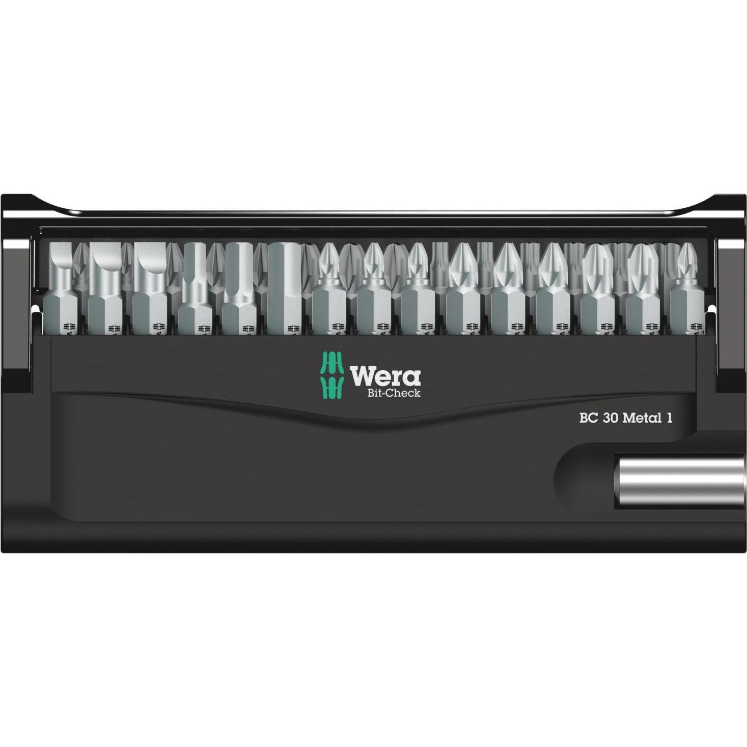 Thumbnail - Wera, Bits, Bit-Check 30 Metal 1 SB (1 x 4 x 25 mm, 1 x 5 x 25 mm, 1 x 6 x 25 mm, slot 1 x 5.5 x 25 mm, 1 x 1.2x6.5x25, ...