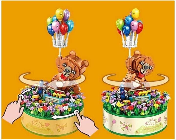 Immagine prodotto Panlos 656010 - Orso carillon con palloncini
