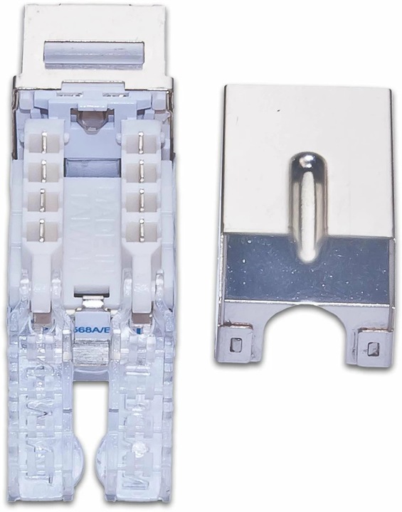 Produktbild Wirewin Keystone Modul, Cat.6,abschliessbar (Keystone Modul)