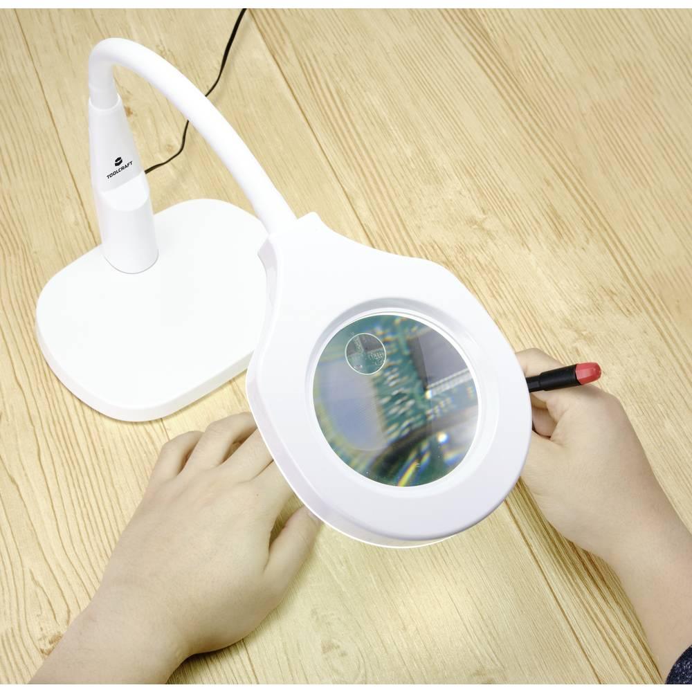 Thumbnail - Toolcraft, Arbeitsleuchte, 2-in-1 Lupenleuchte (500 lm)