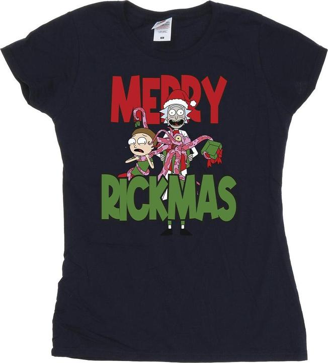 Immagine prodotto Rick And Morty Merry Rickmas Maglietta Donna (S)