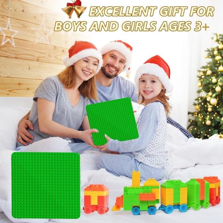 Produktbild Huyiyi 4-teiliges Bauplatten-Set für Duplo Steine