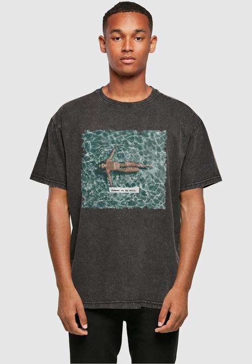 Image du produit Merchcode Summer - On My Mind Acid Washed Oversize Tee - 112607 (M)