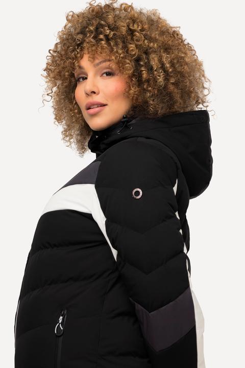 Image du produit Ulla Popken Veste de ski, imperméable, jupe de protection contre la neige, fermeture Éclair à double sens (46, 48)