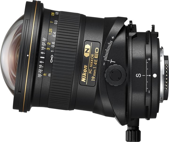 Actual product image Nikon PC-E Nikkor 19mm f/4E ED Tilt-Shift (Nikon F, full size)