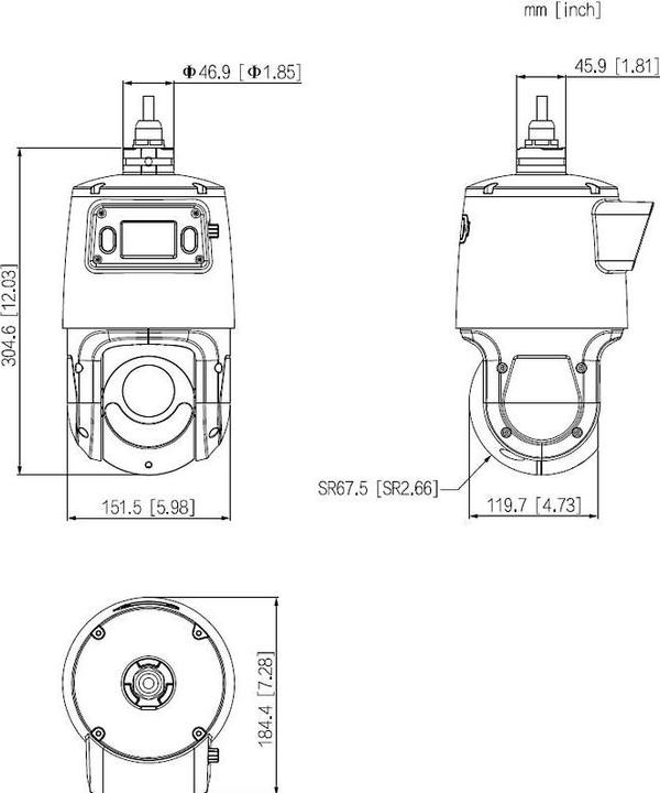 Produktbild Dahua SDT4E425-4F-GB-A-PV1 (2560 x 1440 (WQHD))