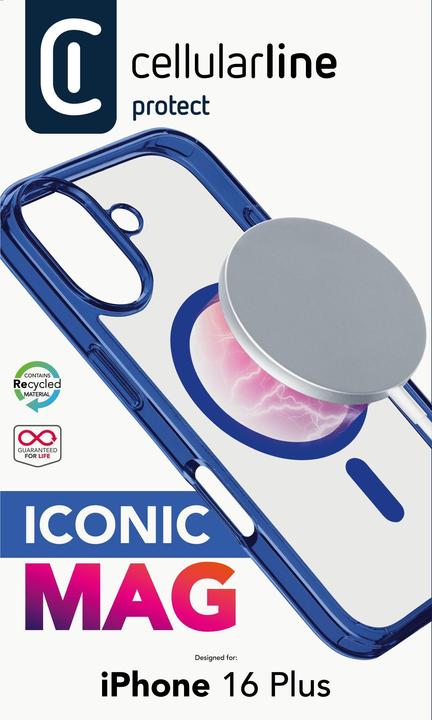 Produktbild Cellularline Iconic MAG MagSafe Case (Apple iPhone 16 Plus)
