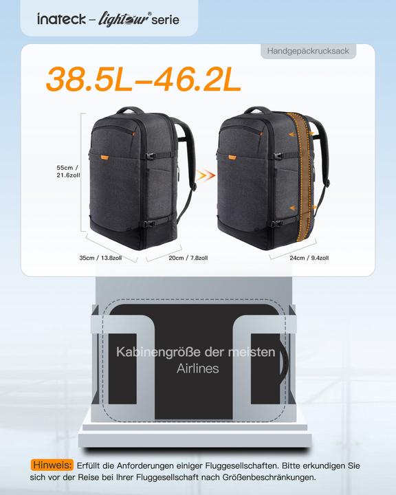 Immagine prodotto Inateck BP03006 (46 l)
