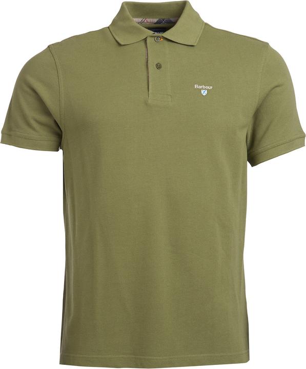 Barbour M's Tartan Pique Polo (L)