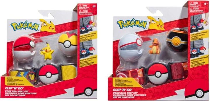 Jazwares POKEMON CLIP N GO BELT SET ASS (95283-14)