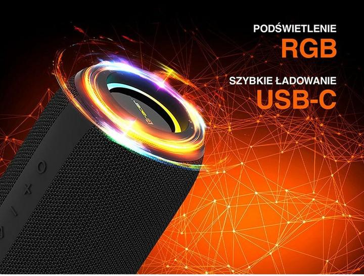 Actual product image Tracer XtremeBeat Ultra TWS Portable Bluetooth Speaker Black 25 W (8 h, USB power delivery)