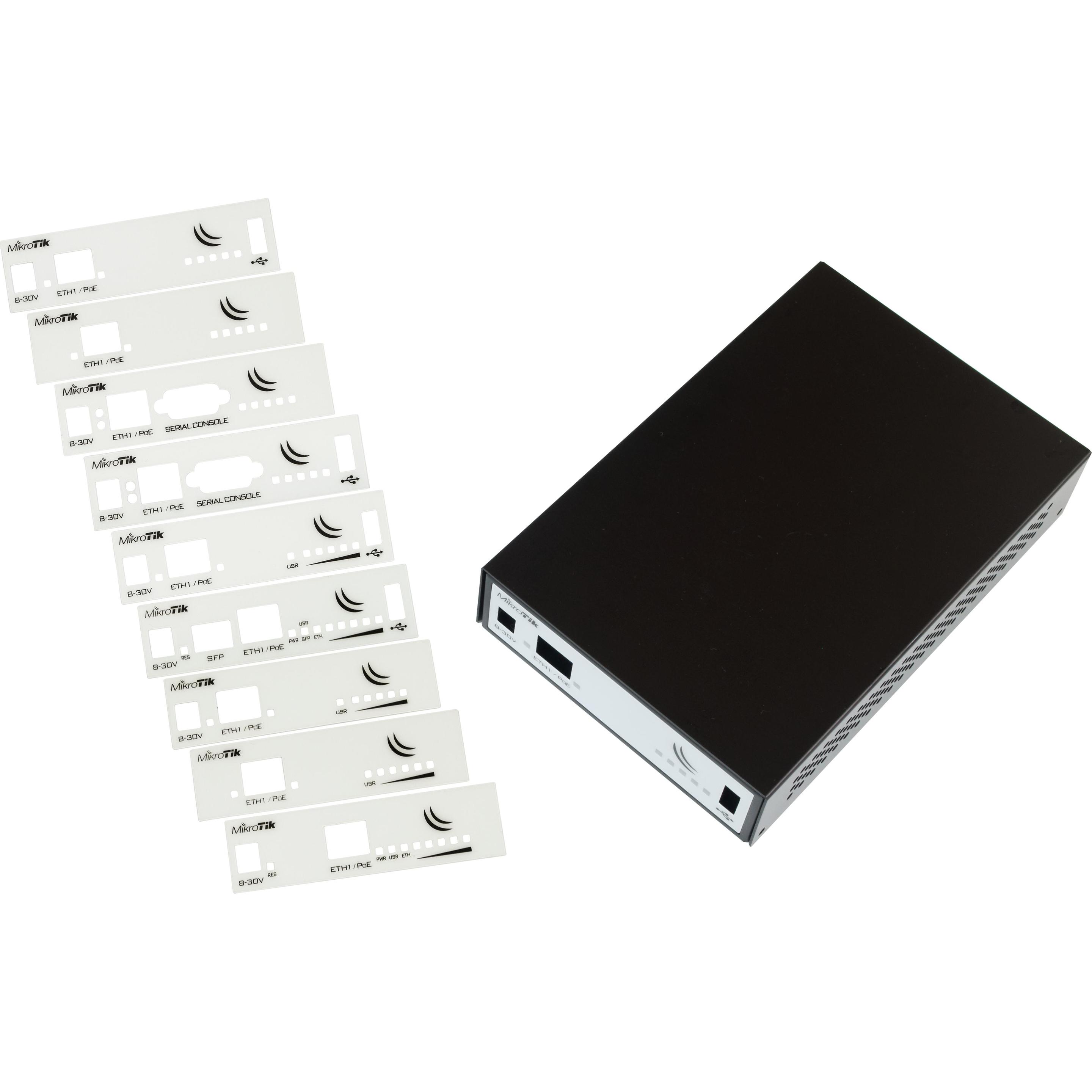 MikroTik CA411-711 - Gehäuse für RB411, RB711 und RB91x, Router, Schwarz