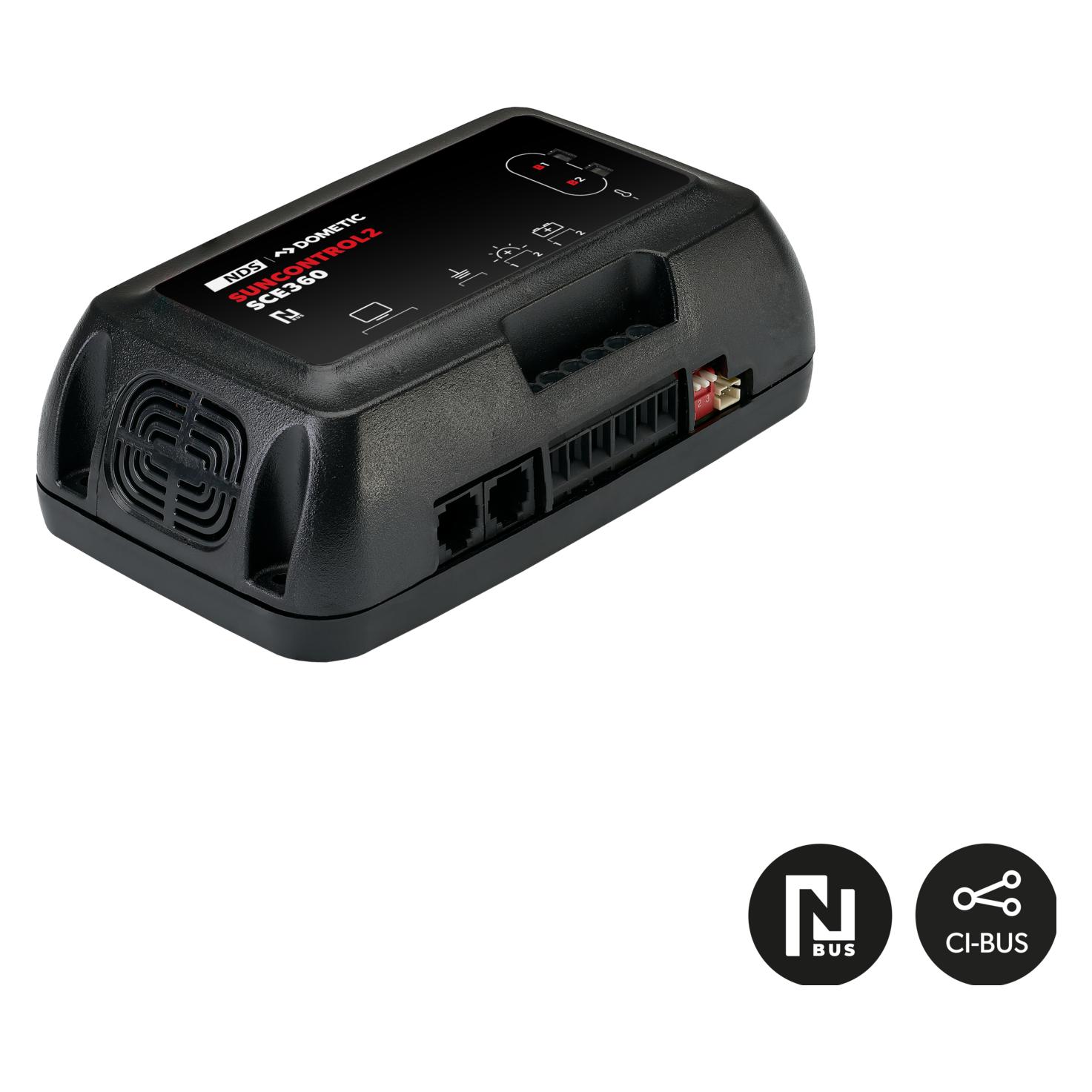 Dometic Nds Solarregler SCE360, Lastregelaar, Zwart