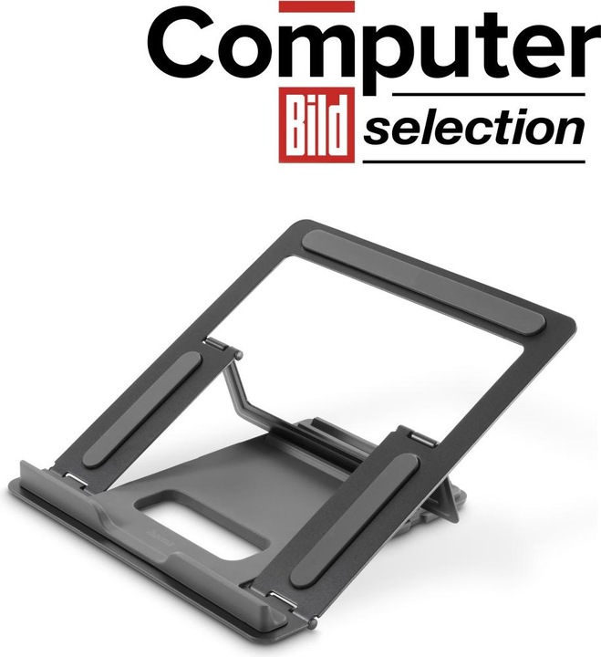 Actual product image Hama Metal", 4-stage tiltable, foldable, up to 40 cm (15.6