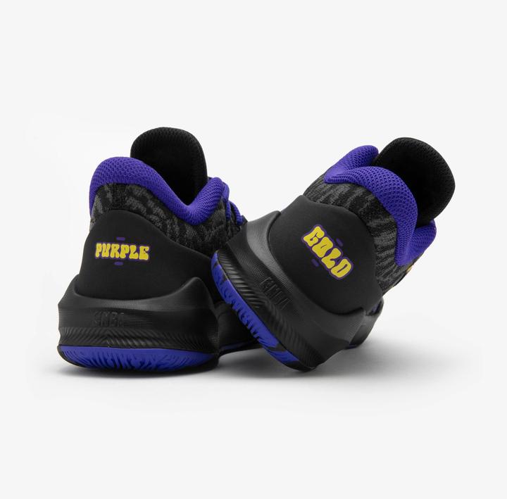 Produktbild Tarmak Kinder Basketball Schuhe niedrig NBA Lakers - Fast 900 Low-1 schwarz (34)