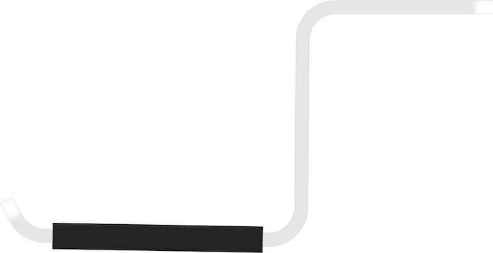 Immagine prodotto Multibrackets Tavolo porta-cuffie, alluminio, bianco, max 1 kg