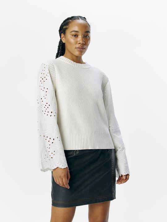 Produktbild Object Broderie Anglaise Pullover (M)