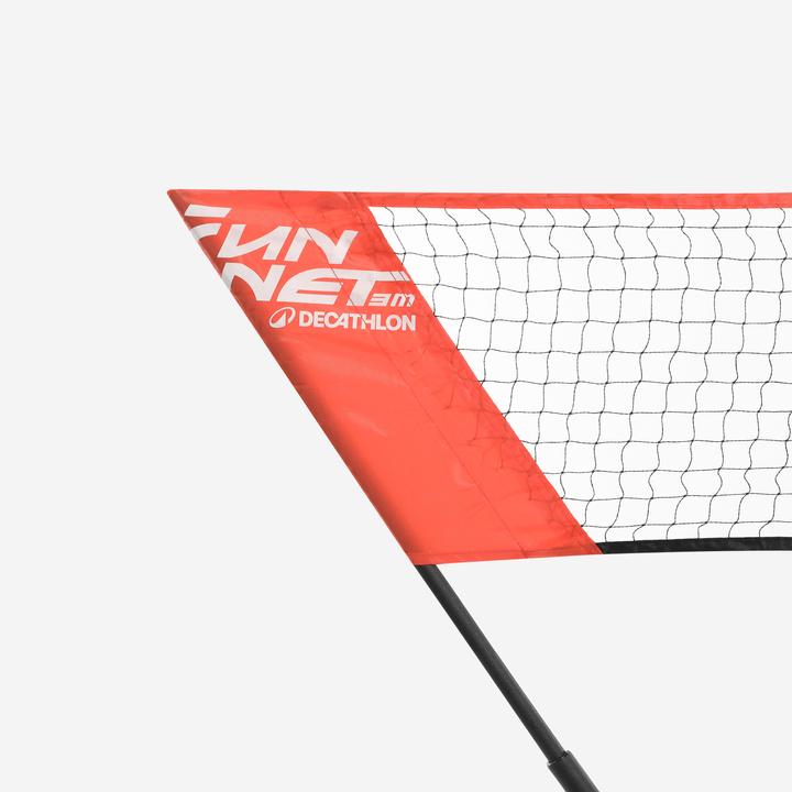 Produktbild Perfly Badmintonnetz - Fun Net 3M rot