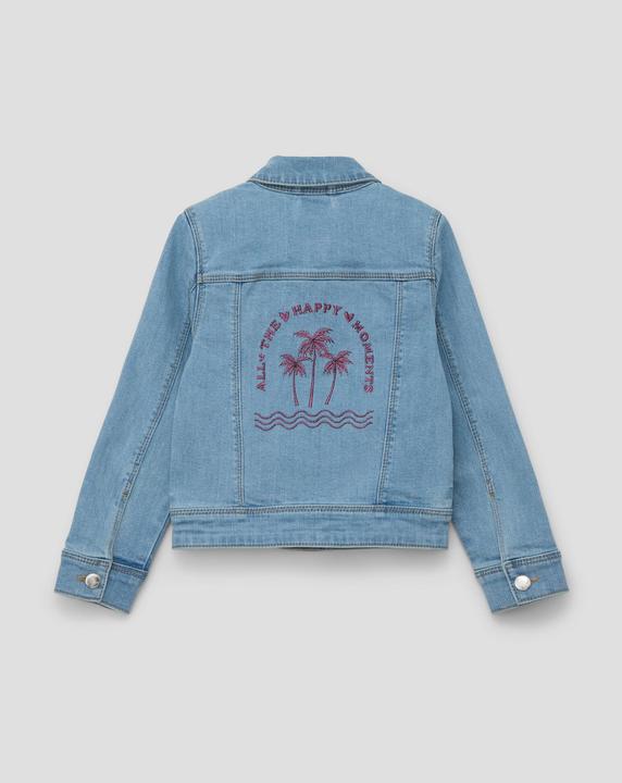 Image du produit S.Oliver Indoor-Jacke Jeansjacke mit Rücken-Stickerei (98)