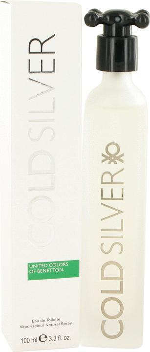 Actual product image Benetton Cold Silver (Eau de toilette, 100 ml)