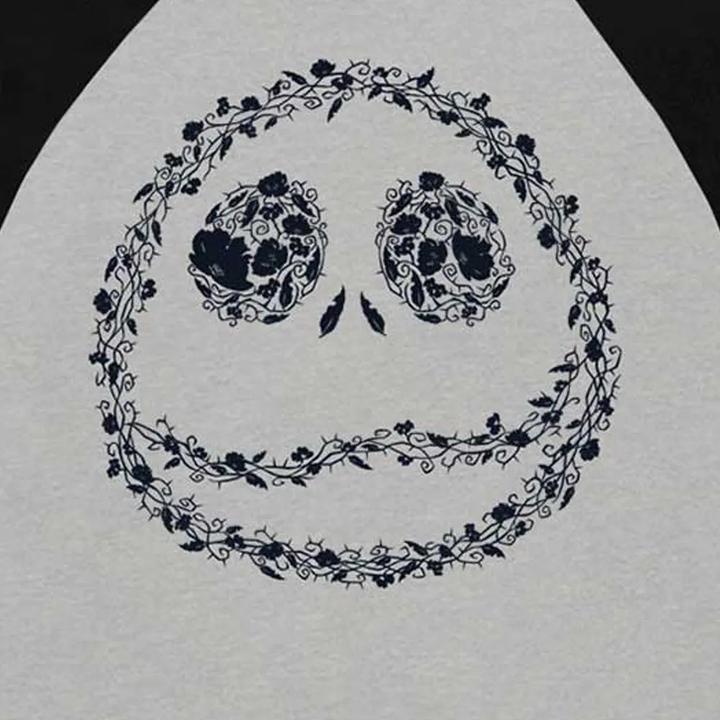 Produktbild The Nightmare Before Christmas TShirt Logo Raglanärmel (XXL)