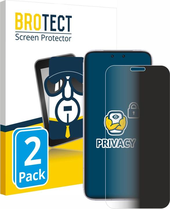 Produktbild BROTECT Sichtschutzfolie für Honor Magic 8 RSR Porsche Design Anti-Spy Privacy Folie Blaulicht-Schutz (2 Stk., Honor Magic 8 Pro)