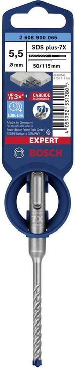 Actual product image Bosch Professional Zubehör EXPERT SDS plus-7X hammer drill, 5.5 x 50 x 115 mm (5.5 mm)