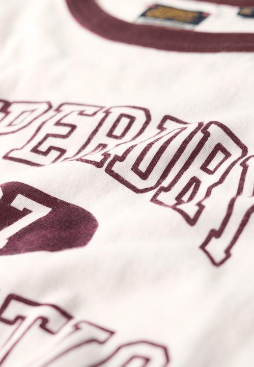 Produktbild Superdry Figurbetontes Athletic Essentials Ringer-T-Shirt (XL)