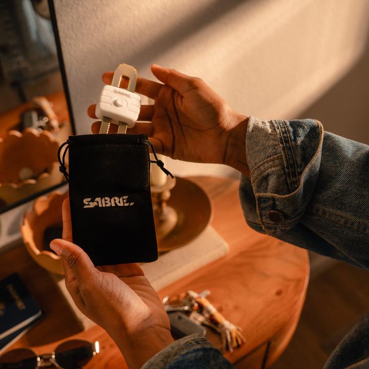 Actual product image Sabre Compact Travel Door Lock