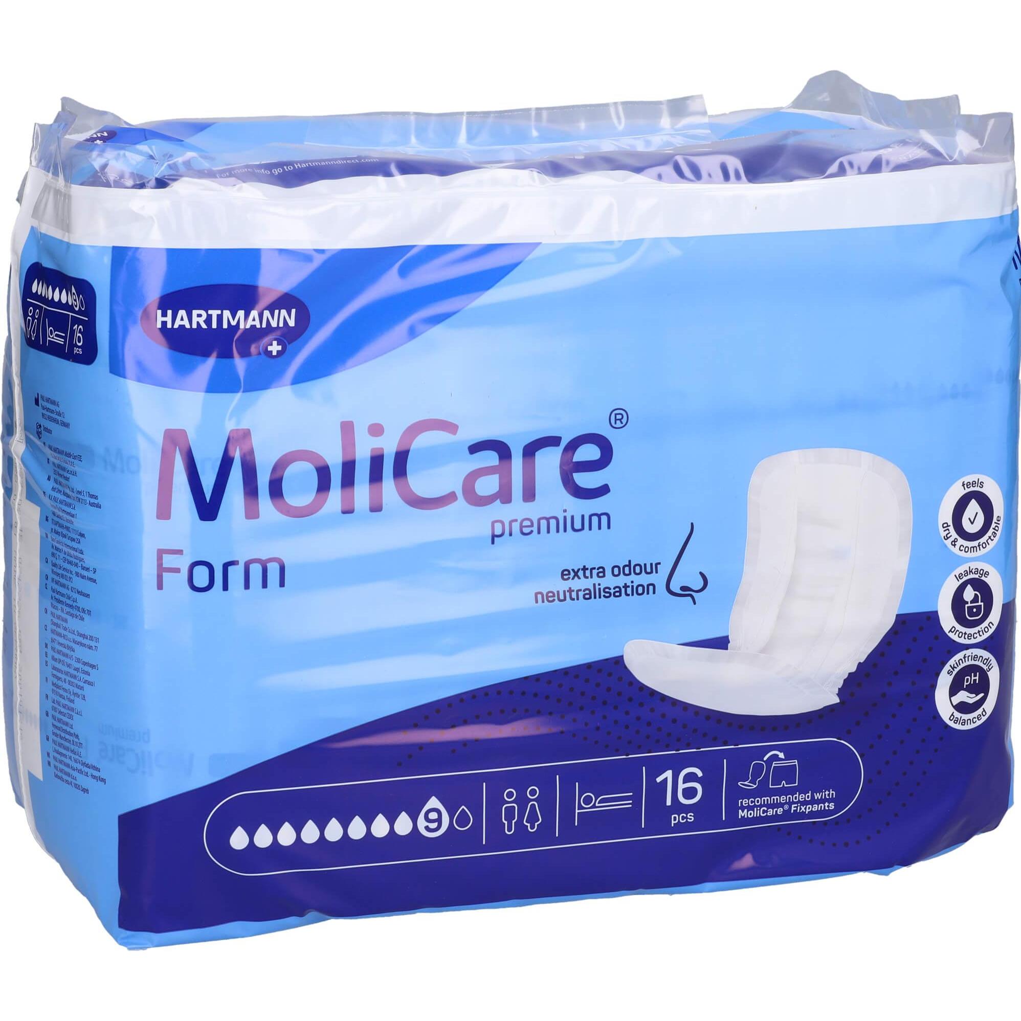 Thumbnail - MoliCare, Inkontinenzhygiene, Form 9 Inkontinenz Einlage (16 x, Large)