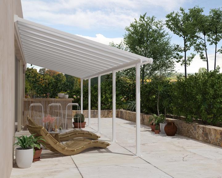 Produktbild Palram Terrassenberdachung Canopia Olympia 3x9.15 924 x 295 cm wei