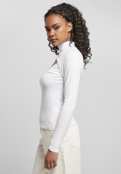 Actual product image Urban Classics Ladies Cut-Out Turtleneck Longsleeve (5XL)