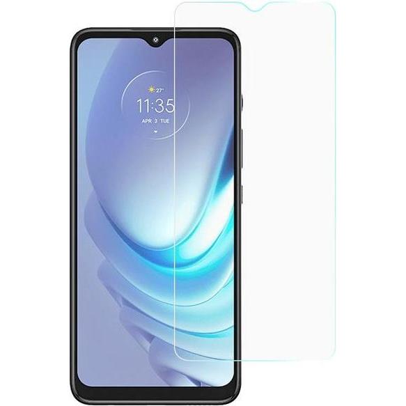 MU Budget Schutzglas Displayschutz (1 Stück, Motorola Moto G50), Smartphone Schutzfolie, Transparent
