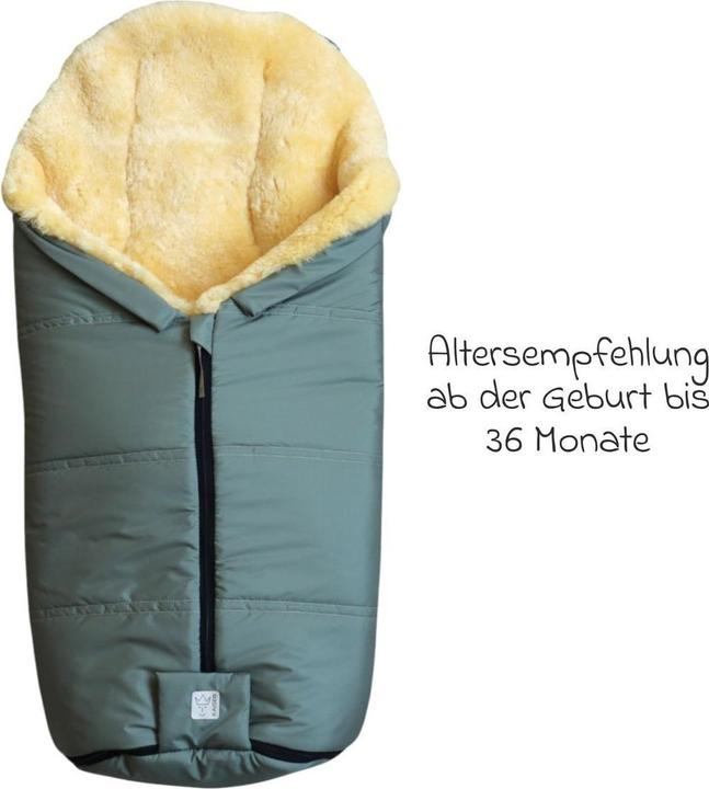 Image du produit Kaiser Baby Kaiser Lammfell Fusssack Iglu 2.0, salbei green/grey