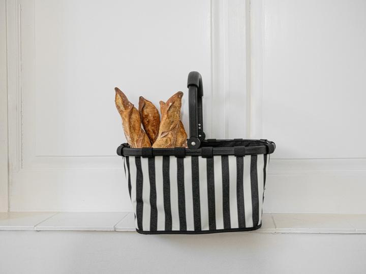 Actual product image reisenthel Einkaufskorb Carrybag Summerstripes Black