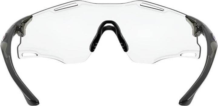 Actual product image Oakley Cybr Zero (Polished black, CLEAR photochromic 50% black I)