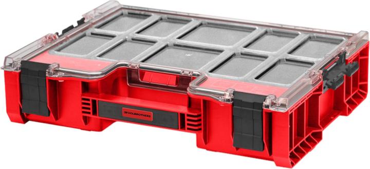 Productafbeelding Tool Brothers Toolbrothers RHINO PRO 300 MFI RED ULTRA HD Organiser 452 x 358 x 110 mm 9 l stapelbaar IP54