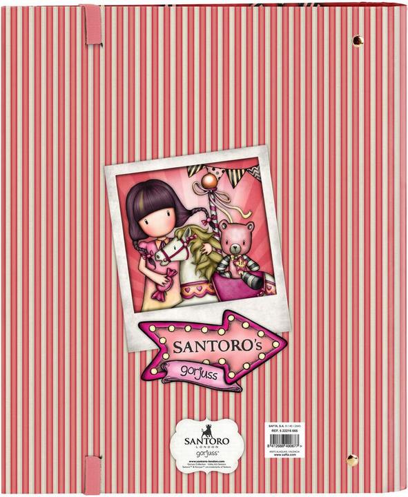 Produktbild Gorjuss Ringbuch Carousel Lachsfarben (27 x 32 x 3.5 cm) (A4)