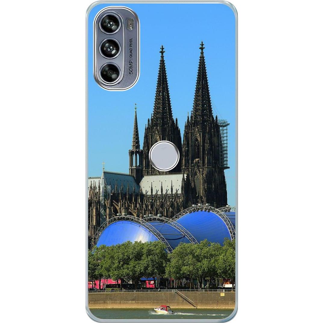 Thumbnail - König Design Hülle Handy Schutz für Motorola Edge 30 Pro Case Cover Tasche Bumper Etuis TPU (Motorola Moto Edge 30 Pro),...